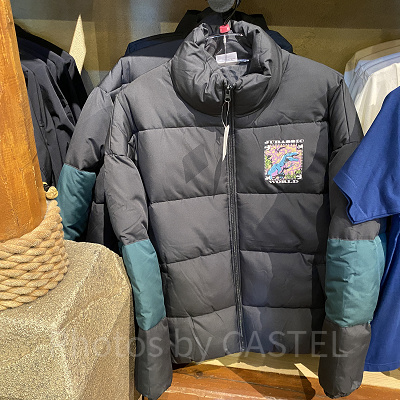 USJ冬グッズ/ジュラシックワールドの中綿ジャケット