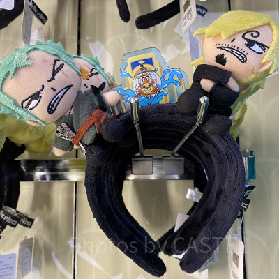 USJ×ワンピースコラボグッズ：カチューシャ(ゾロ・サンジ)