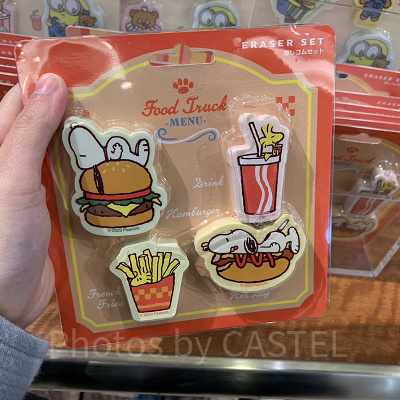 USJ2023/スヌーピーのケシゴムセット