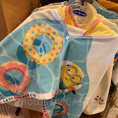 USJ2025/ミニオンのフード付きタオル