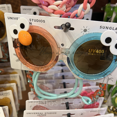USJ/エルモとクッキーモンスターのストラップ付サングラス
