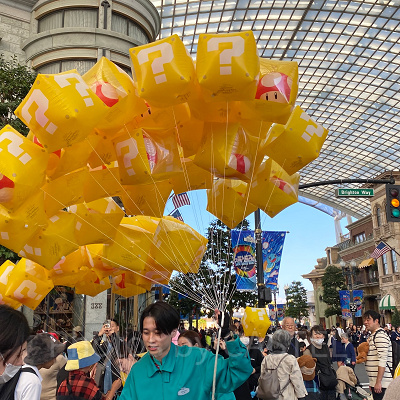 USJ／ハテナブロックのバルーン