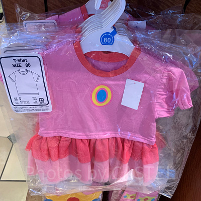 USJ/ピーチ姫のベビーTシャツ