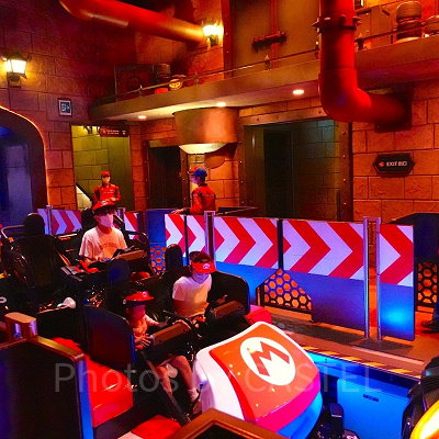 USJの酔いやすい＆酔いにくいアトラクション：マリオカート