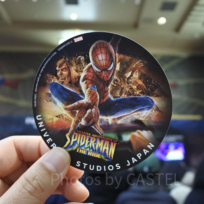 USJ／スパイダーマンのシール