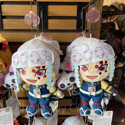 宇髄天元ぬいぐるみキーチェーン(USJ×鬼滅の刃 刀鍛冶の里編&柱稽古編グッズ)