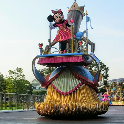 ２時間前から待って最前列のベストポジションからの撮影