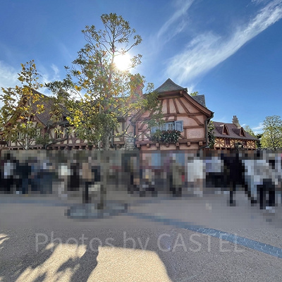 レストラン待ちの様子（昼）／12:40頃