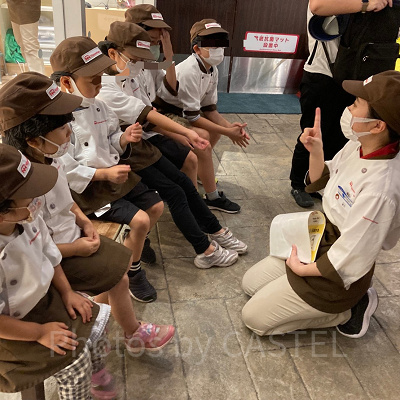 ソーセージ職人の待機場所