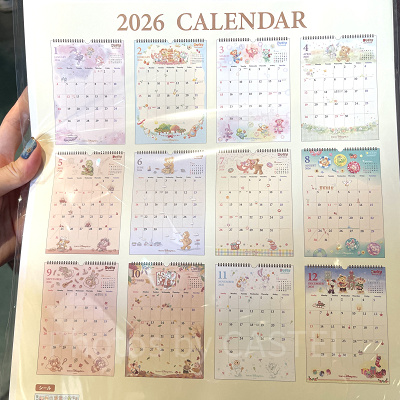 壁掛けカレンダー（ダッフィー＆フレンズ）