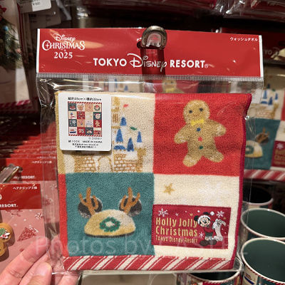 ウォッシュタオル(クリスマスグッズ2025)