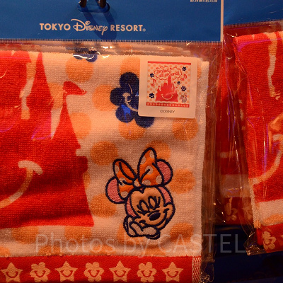 ウォッシュタオル(ミニーマウス)
