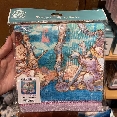 ウォッシュタオル(ディズニーシー24周年グッズ)