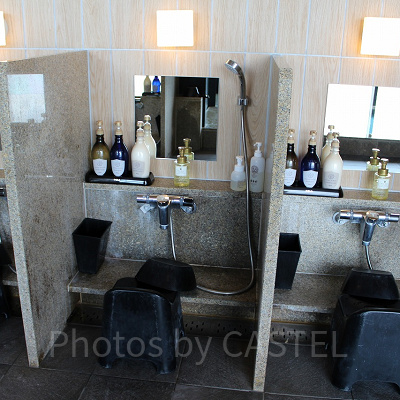 ブース付き洗い場