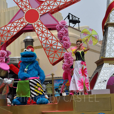 ウォーターサプライズパレード／セサミストリートフロート