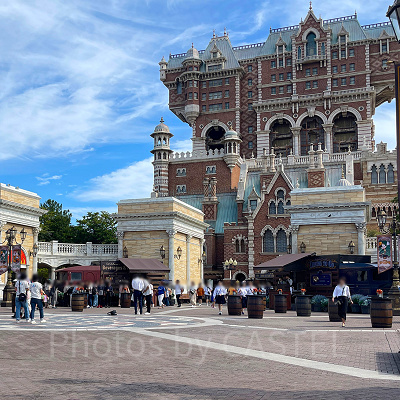 フードトラックがあるディズニーシーのウォーターフロントパーク