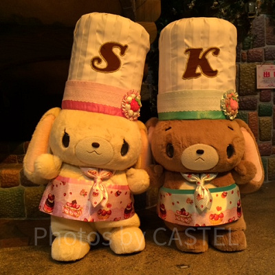 ウェルカムグリーティング　しろうさ＆くろうさ