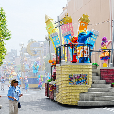 ウェットエリア（ハリウッド大通り）の様子