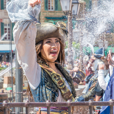 観賞マップ内の濡れるエリア側