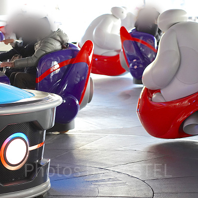 ベイマックスのハッピーライドの曲順は？