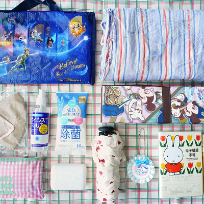 妊婦ディズニーの持ち物