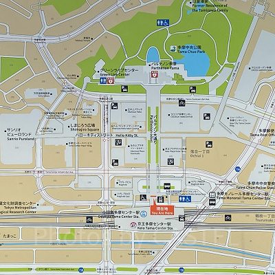 サンリオピューロランドはどこにある？