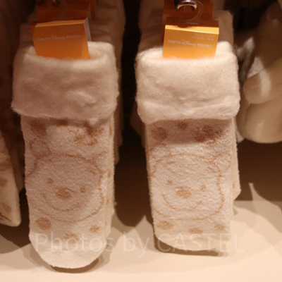 ホワイトプーさん ルームソックス