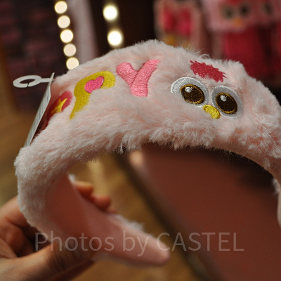 モッピーの文字入り幅広カチューシャ