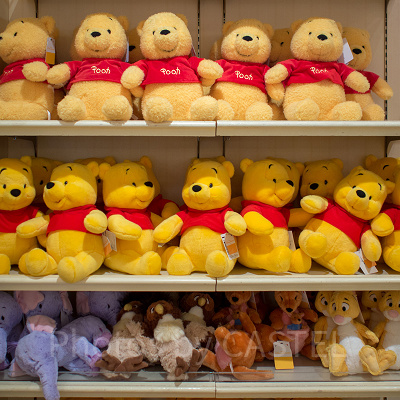 くまのプーさんぬいぐるみ