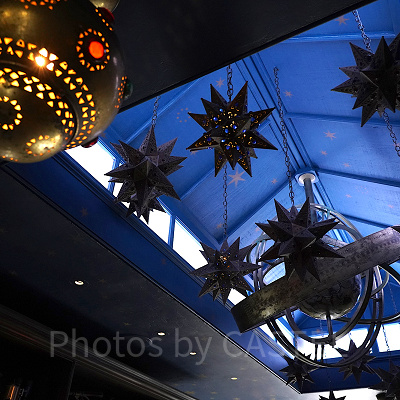 ワイズエーカー魔法用品店の天井