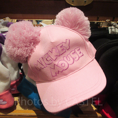 ポンポン耳付き（ピンク）