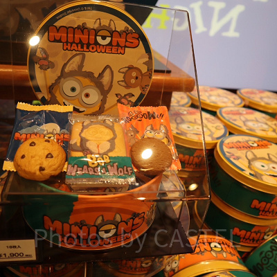 オオカミボブとティムのクッキー缶（ユニバハロウィングッズ2023）