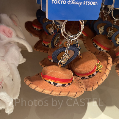 ウッディの帽子のファンキャップキーチェーン