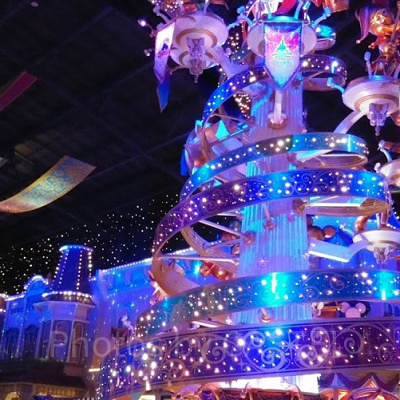 ワールドバザールのプロジェクションマッピング