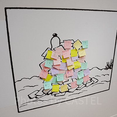 スヌーピー宛にメッセージを書いてみよう