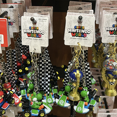 ヨッシーマリオカートのキーチェーン