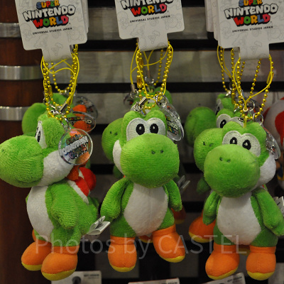 ヨッシーのぬいぐるみキーチェーン