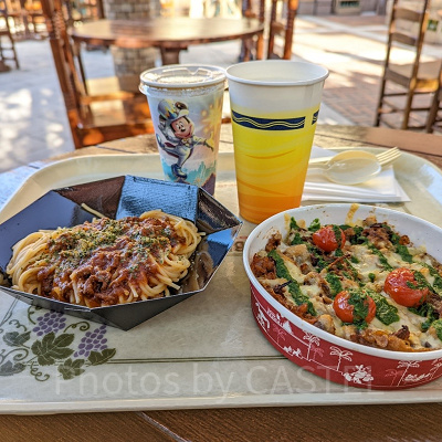 ザンビーニ・ブラザーズのパスタ