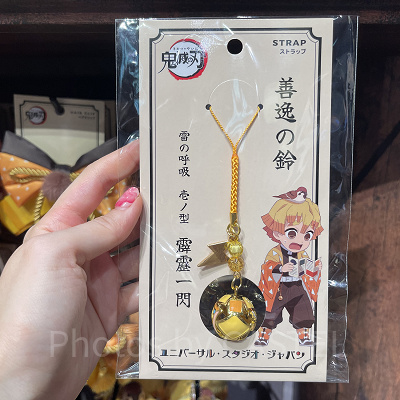 善逸の鈴ストラップ(USJ×鬼滅の刃 刀鍛冶の里編&柱稽古編グッズ)