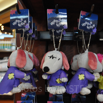 ゾンビ「スヌーピー」のぬいぐるみキーチェーン（小）