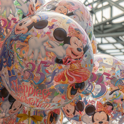 風船を持ったままアトラクションは乗れる キャステル Castel ディズニー情報