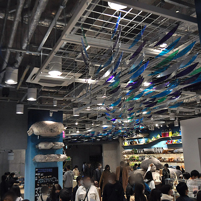 神戸ポートミュージアムアトアの入口 キャステル Castel ディズニー情報