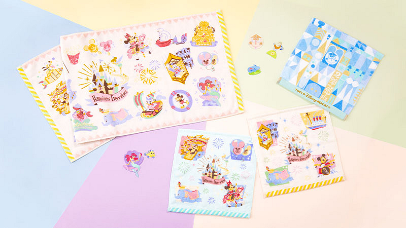 【6/15発売】ディズニーパークモチーフグッズ全38種類まとめ！イッツアスモールワールドやスペースマウンテンのグッズが登場！
