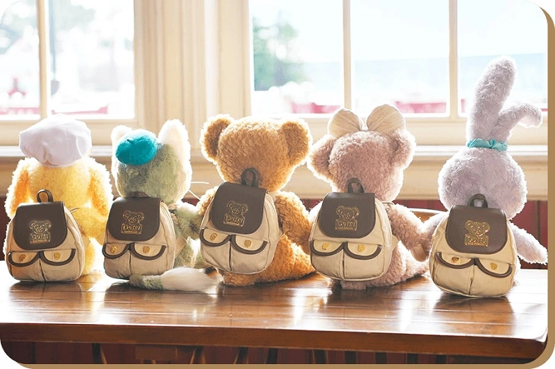 ホセ&パンチート ぬいぐるみバッジ2点『ドナルドのハッピー