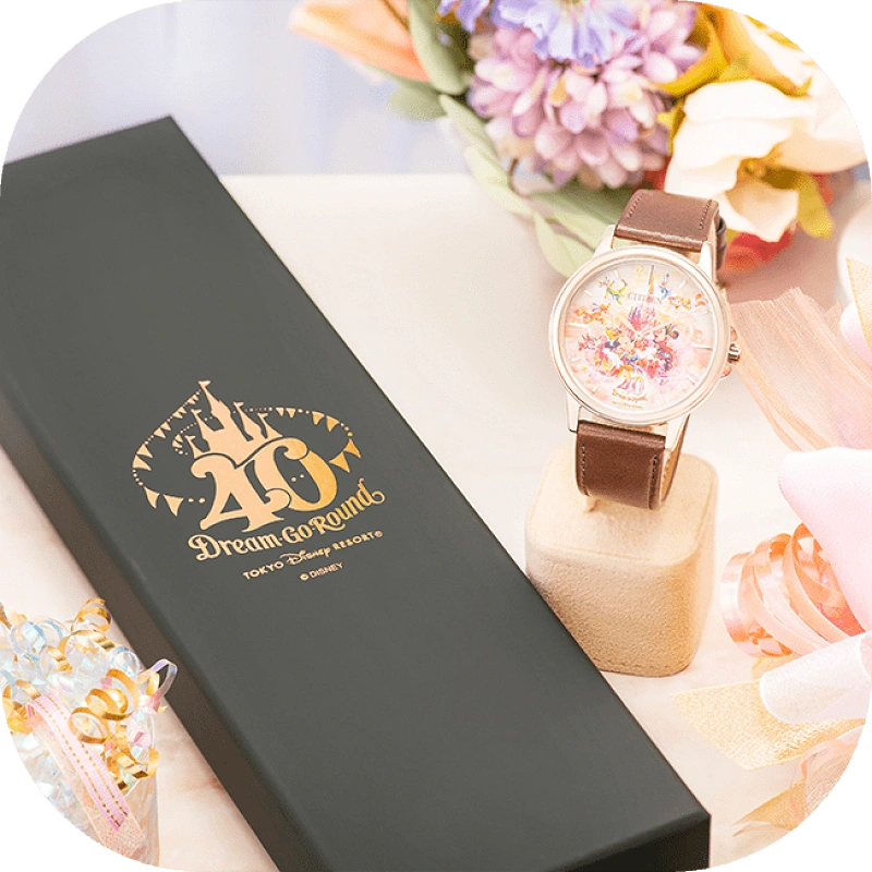 10/19予約販売開始】ディズニー40周年予約販売限定グッズ！ウォッチ