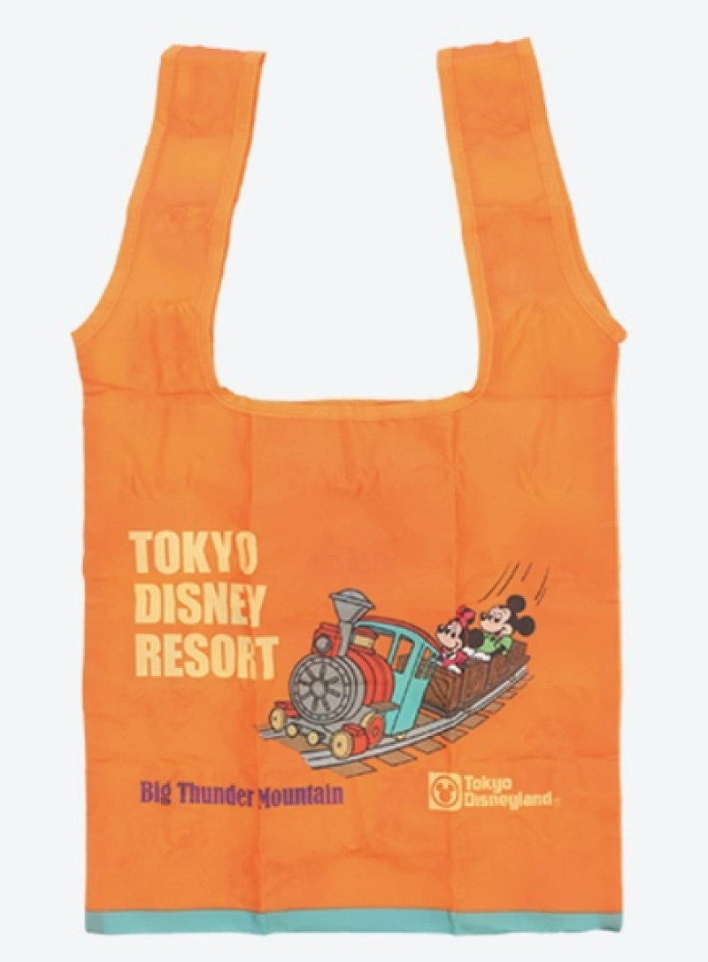 ディズニーガチャガチャ】アトラクションモチーフエコバッグ！全4種類