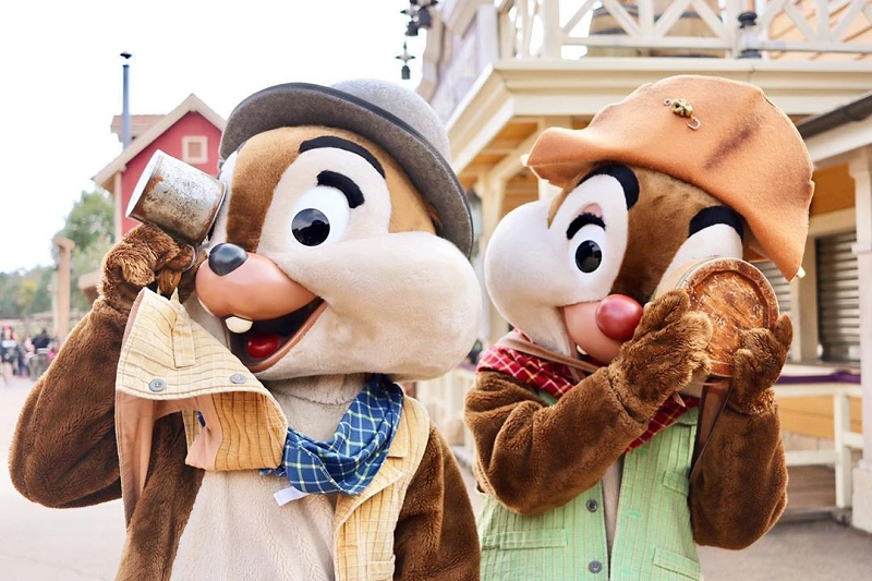 ディズニークイズ】チップとデール編20問！出演映画や特徴、見分け方