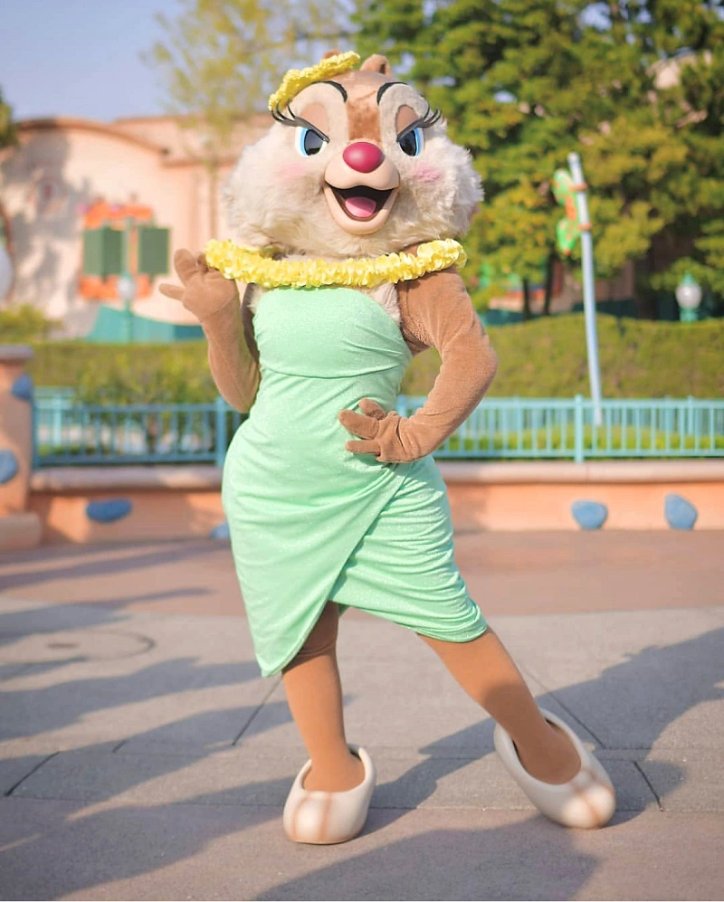 シークレットハニー ディズニー クラリス チップ デール ワンピース