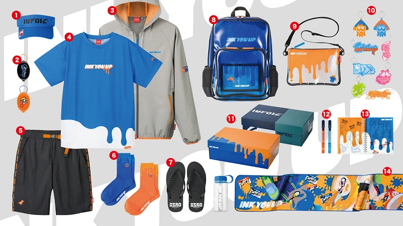 Nintendo TOKYO Exclusive Splatoon INK YOU UP Series
