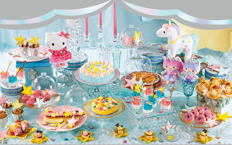 京王プラザホテル多摩】キティ＆キキララのディナー＆デザートブッフェ